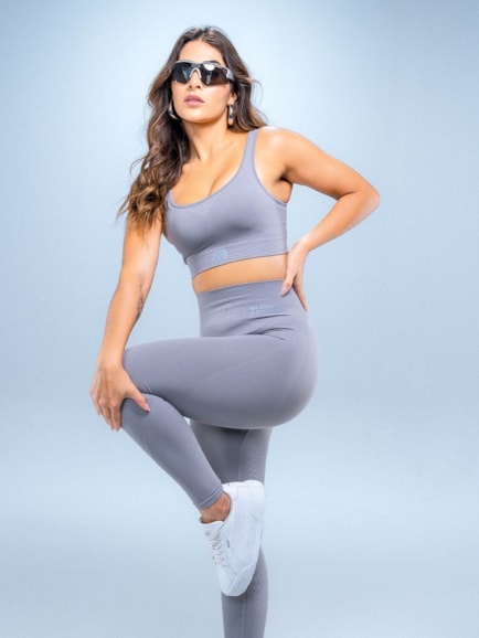 Conjunto Bfor Emana Joiville Cinza