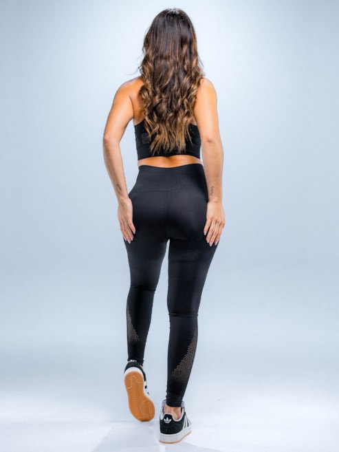 Conjunto Bfor Preto Logo Refletivo