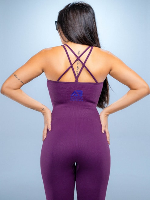 Macacão Bfor Figo Roxo