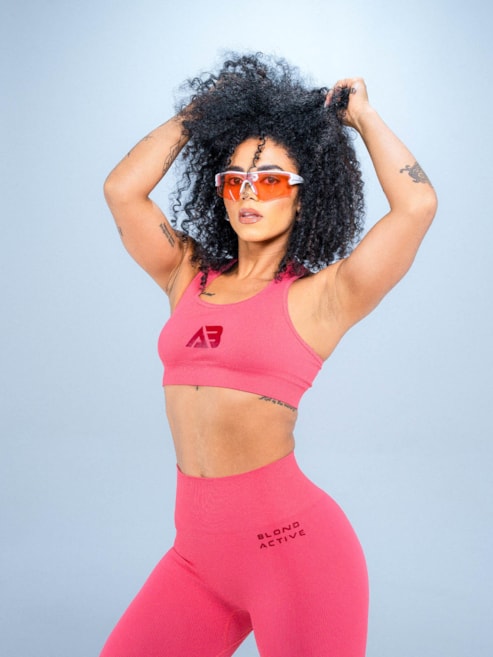 Top Bfor Colors Carmélia Rosa Chicle