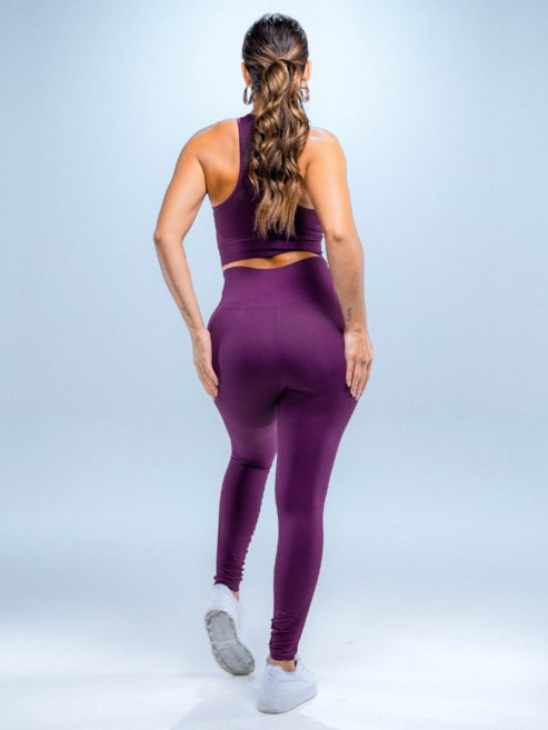 Top Bfor Roxo Logo Refletivo