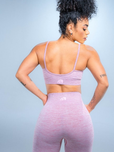 Top Duomix Mescla Vintage Rosa Claro
